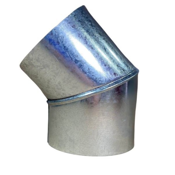 Codo Para Tubo Galvanizado 4” en  45° - Imagen 2