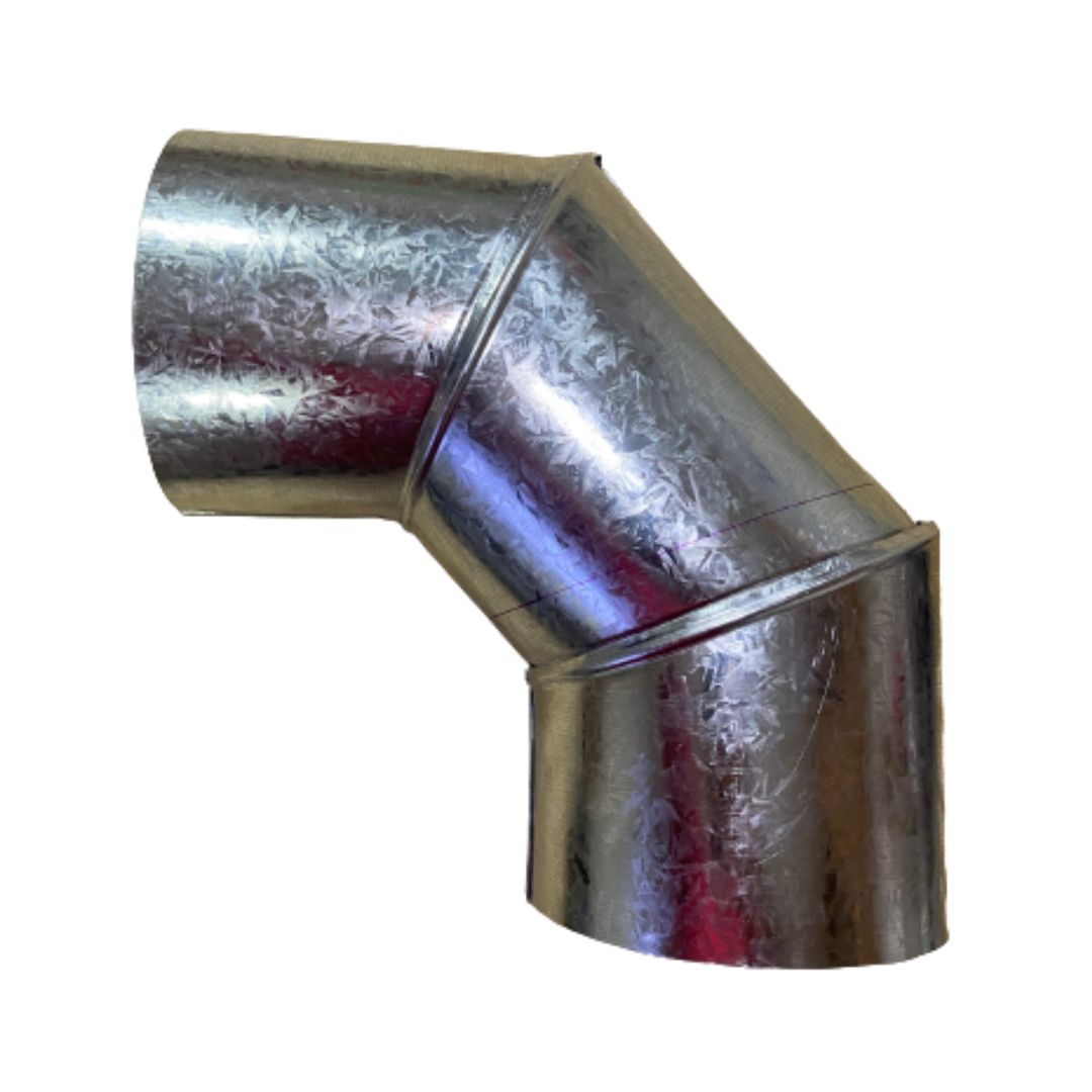 Codo para tubo galvanizado 10” en 90°