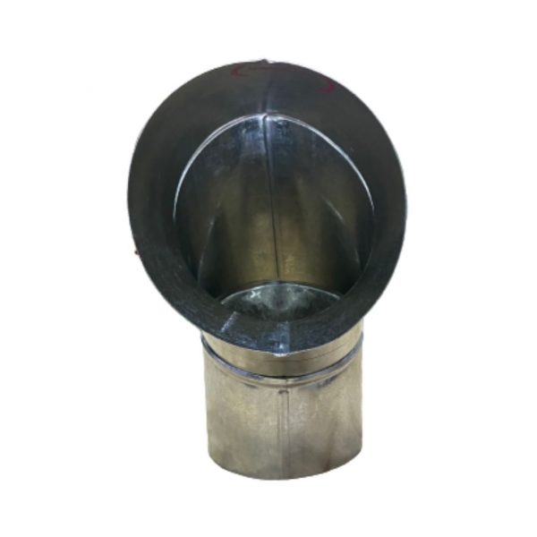 Codo para tubo galvanizado 4” en 90° - Imagen 2